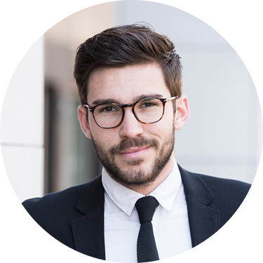 A smiling woman with short brown hair